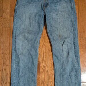 Levi's 569 Loose Straight Fit Light Blue Men's Jeans 34x30